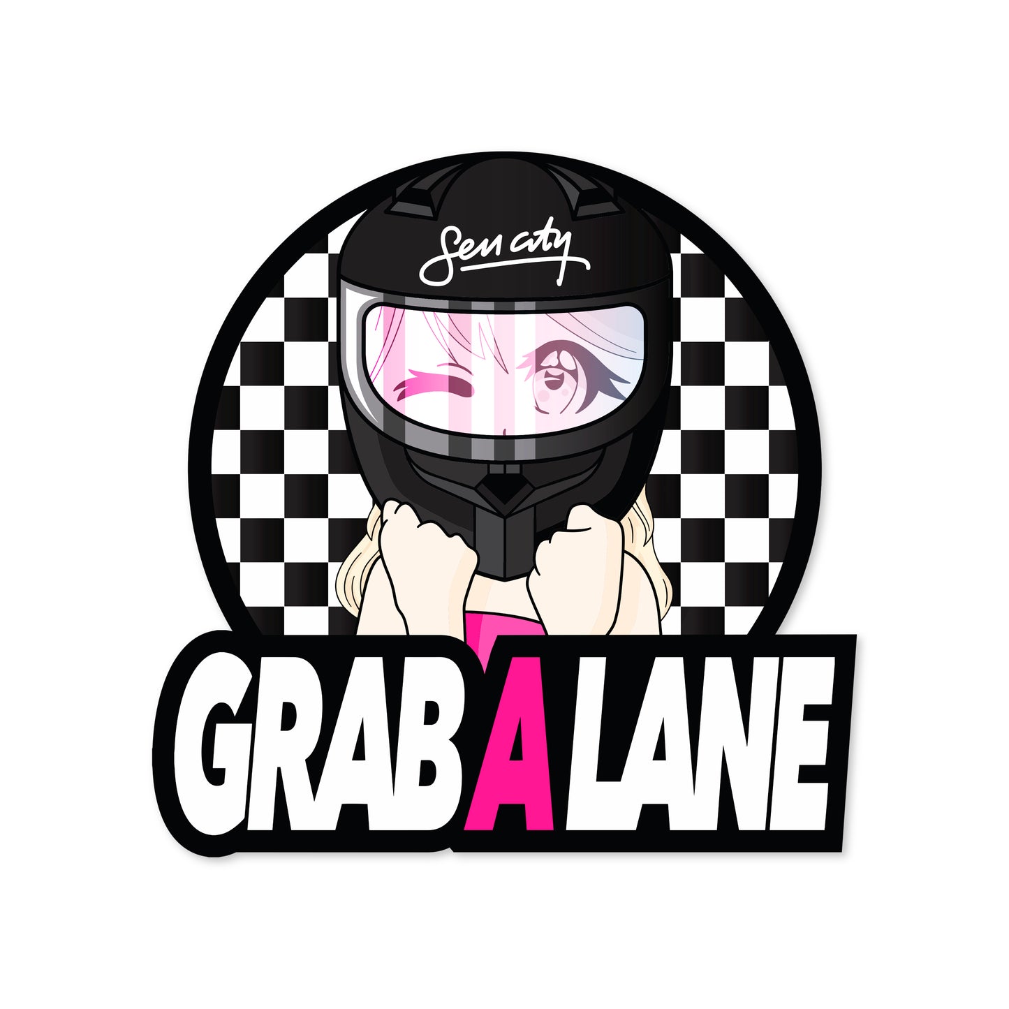 “Grab A Lane Peeker" Slap
