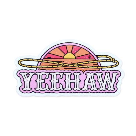 "Yeehaw" Sticker